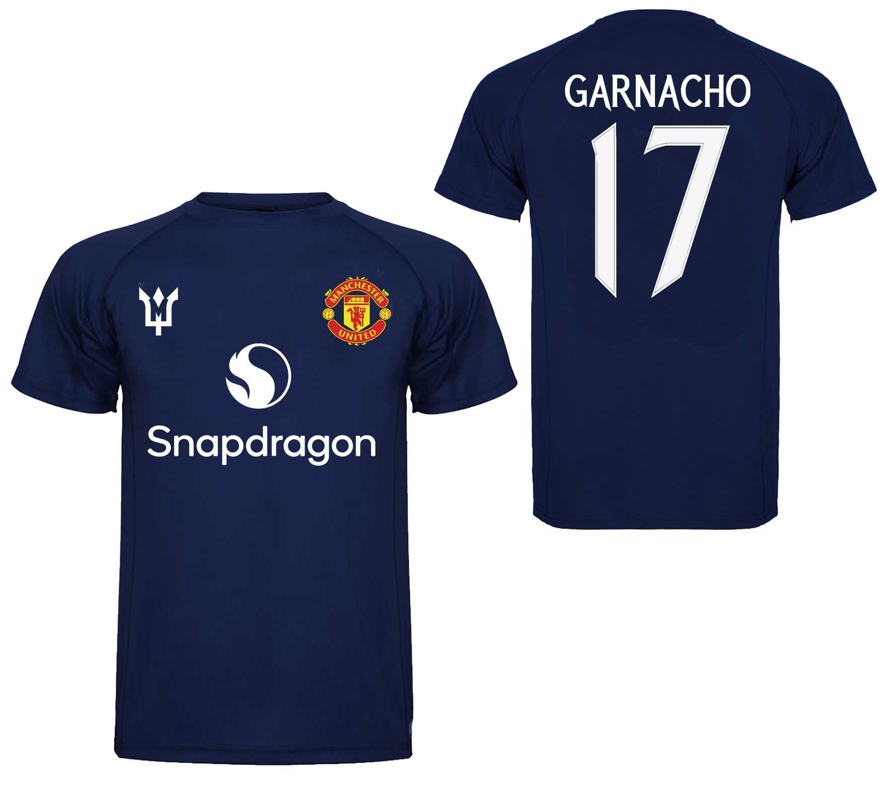 ФЕН тениски Манчестър / Manchester United с ИМЕ и НОМЕР по ТВОЙ избор!