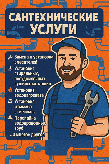 Услуги Сантехника Кокшетау
