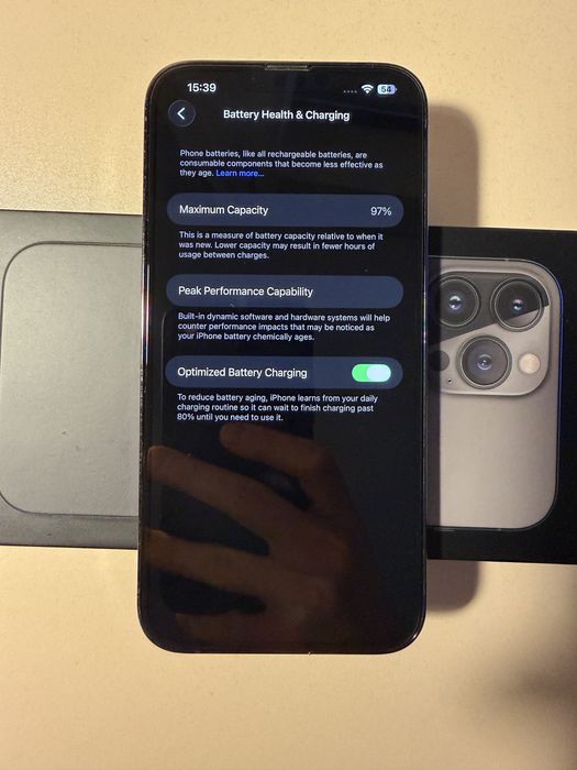 Iphone 13 pro max 256gb graphite