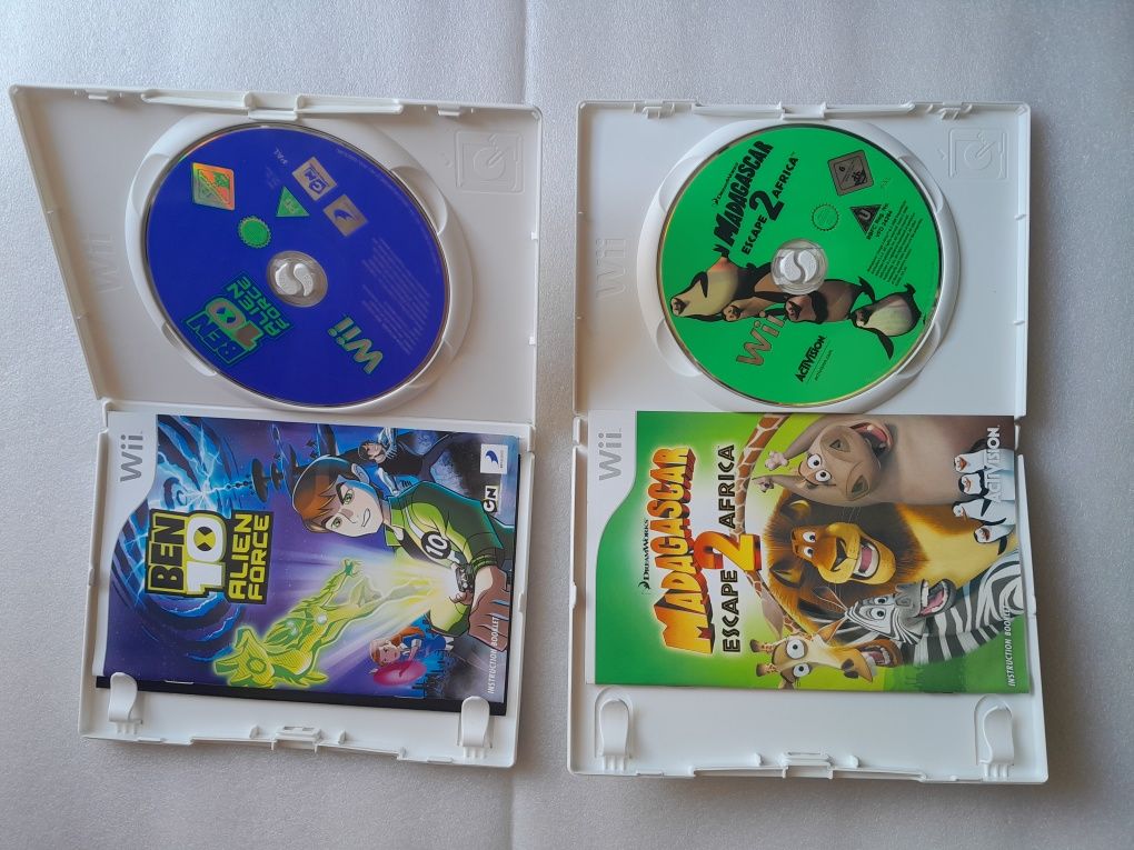 Компютърни игри Wii Nintendo Madagascar и Ben 10