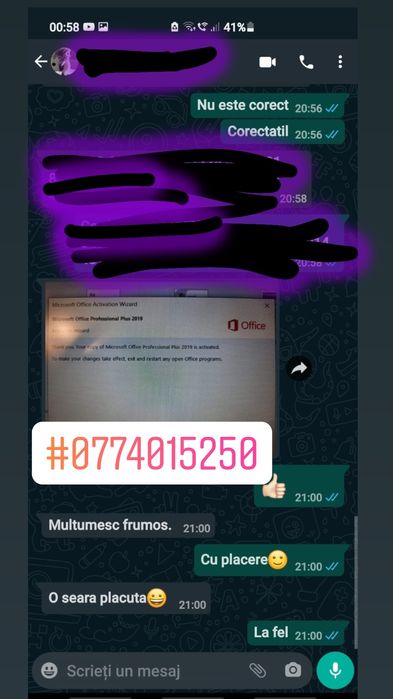 Pachet Licente Windows 10 Pro+Office 2019 Pro plus