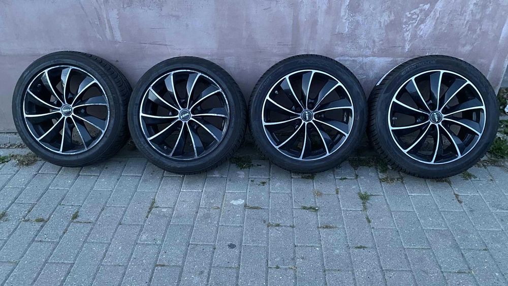 jante alu vw audi mercedes skoda  5x112 iarna 225 50 17 bune