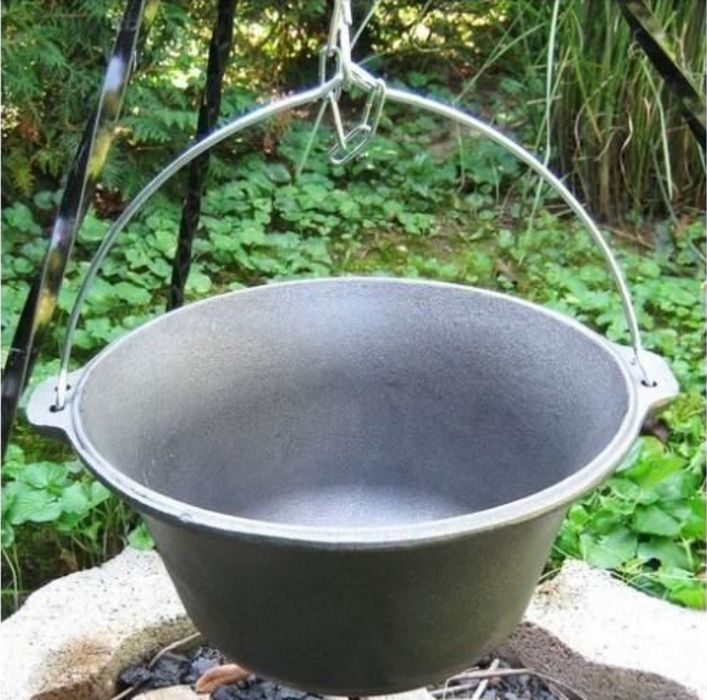 Vand Ceaun/tuci fonta cu maner din inox, 7.2 L, Perfect Home