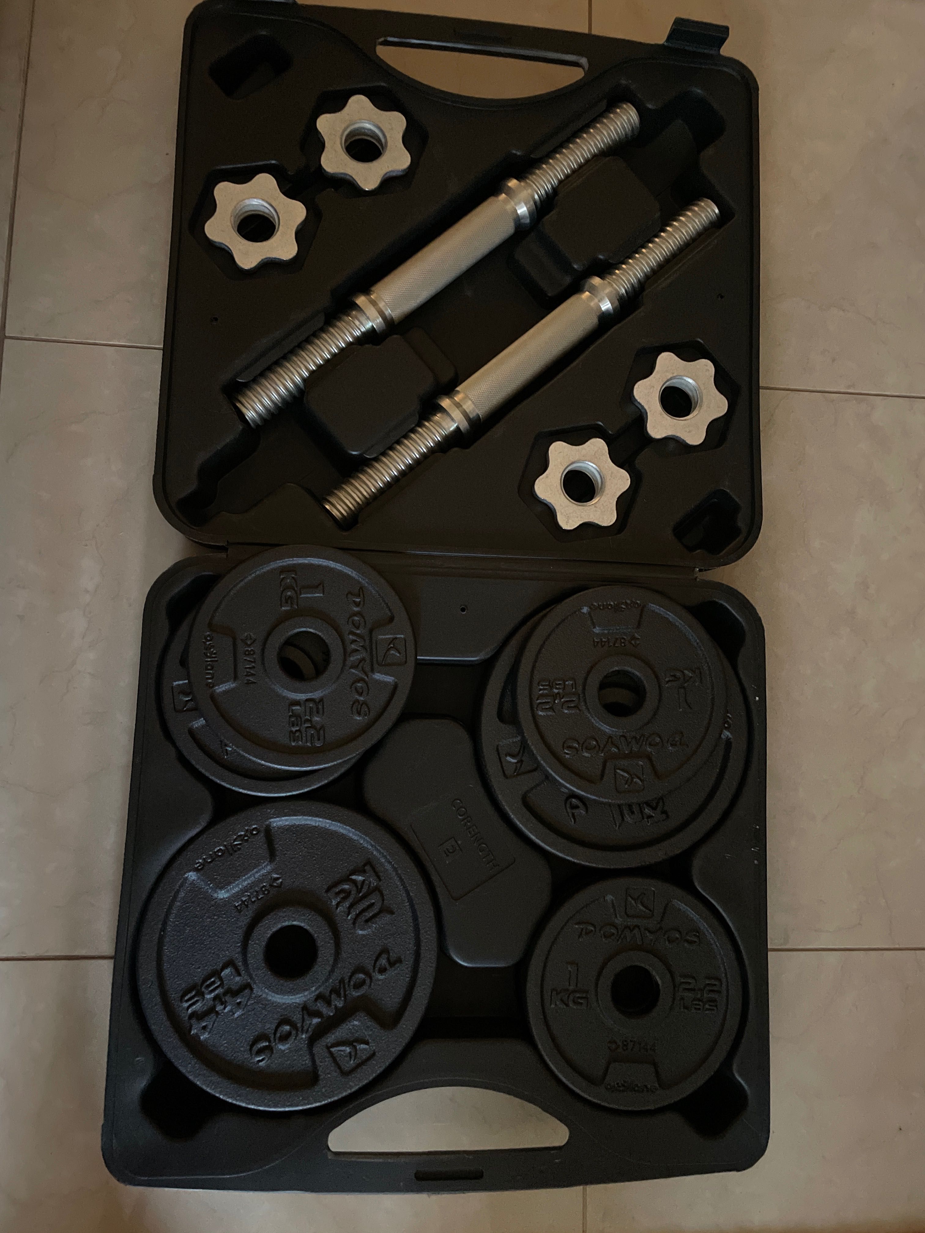 Set greutati decathlon 20kg