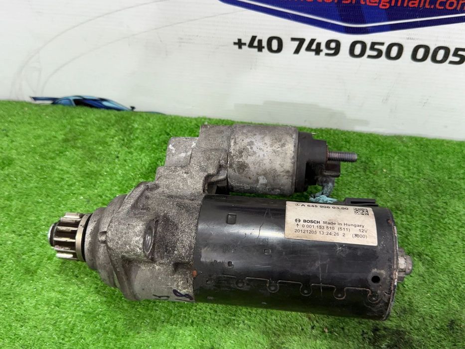 ELECTROMOTOR MERCEDES BENZ A200 2013 W176 1.8 DIESEL COD OEM A6459060300 0001153510 20121205 2012-2018