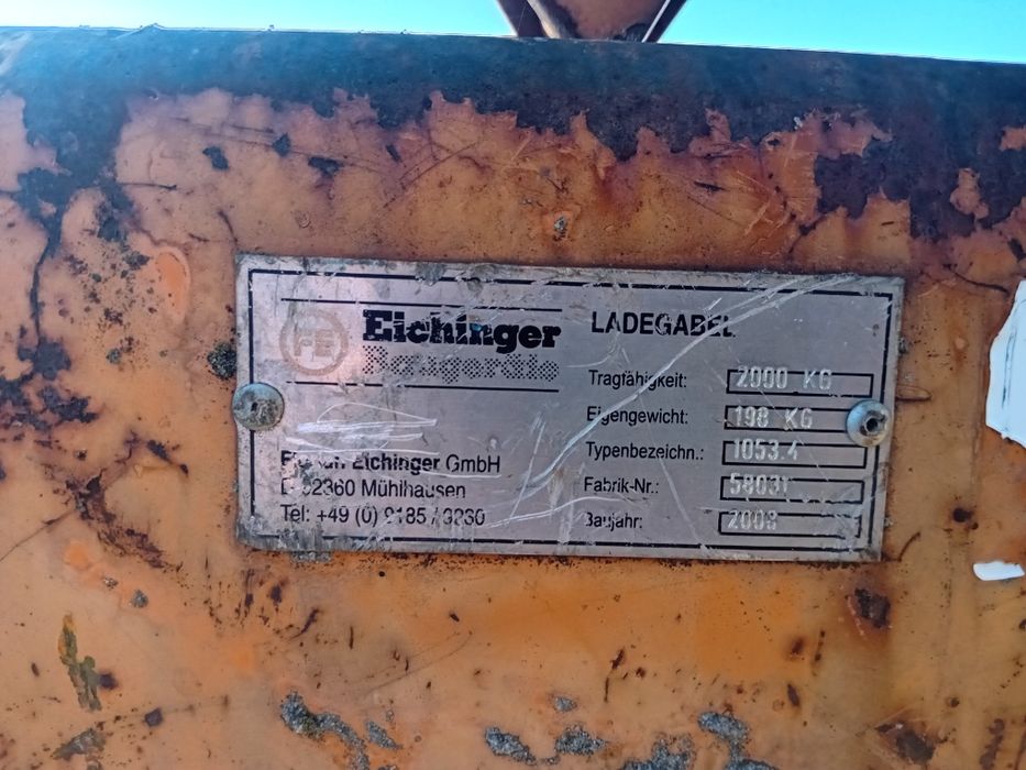 Furca pt paleti,(macara)