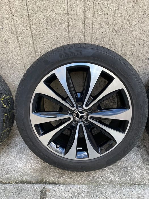 Продавам джанти с  зимни гуми  MERCEDES