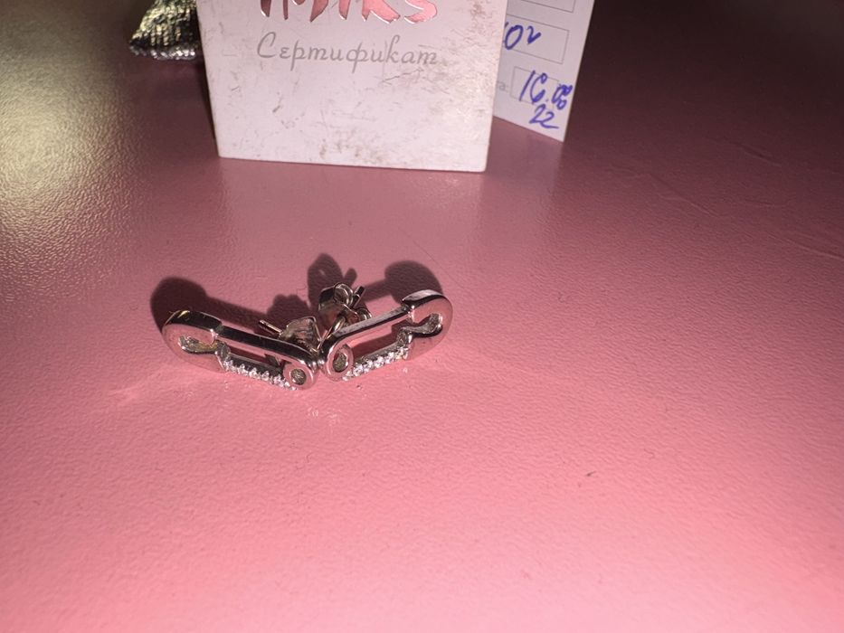 Нови сребърни обеци.