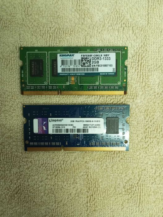 Kit RAM laptop si desktop DDR3