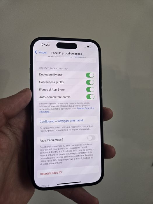 iPhone 15 Neverlocked 90% Baterie originala!