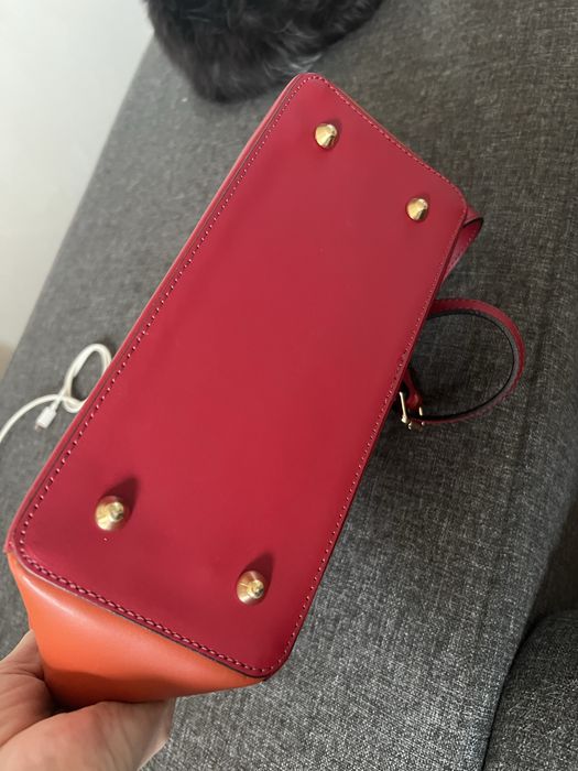 Rucsac piele toaca blu