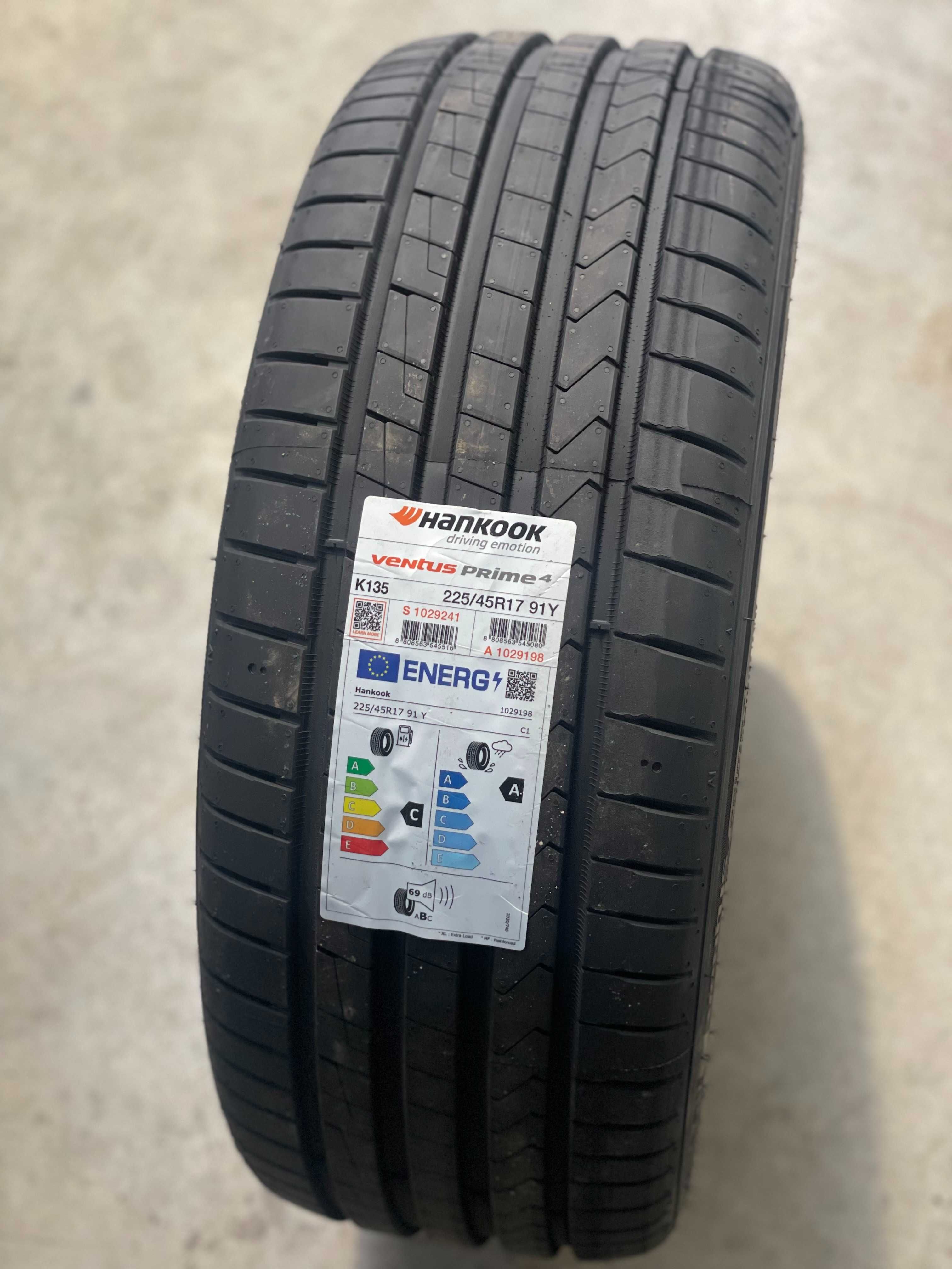 225 45 17 Ventus Prime 4 Hankook 91Y