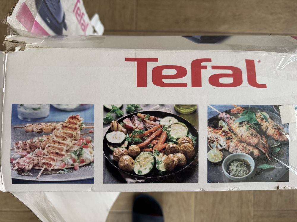 Скара Tefal стъклен капак, ползвана 4 пъти, готвиш с по-малко мазнини