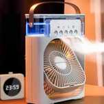 3в1 LED Климатик Портативен Охладител USB Воден Вентилатор с Охлаждане