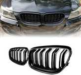 BMW E90 Е91 Двойни черни бъбреци Решетки Броня M-PERFORMANCE ФЕЙСЛИФТ