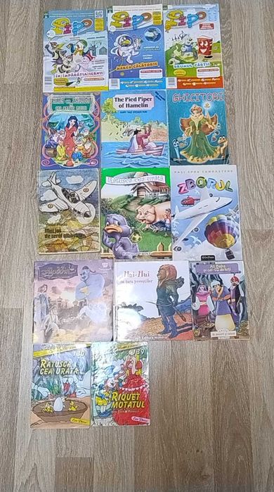 Set reviste și cărți pentru copii