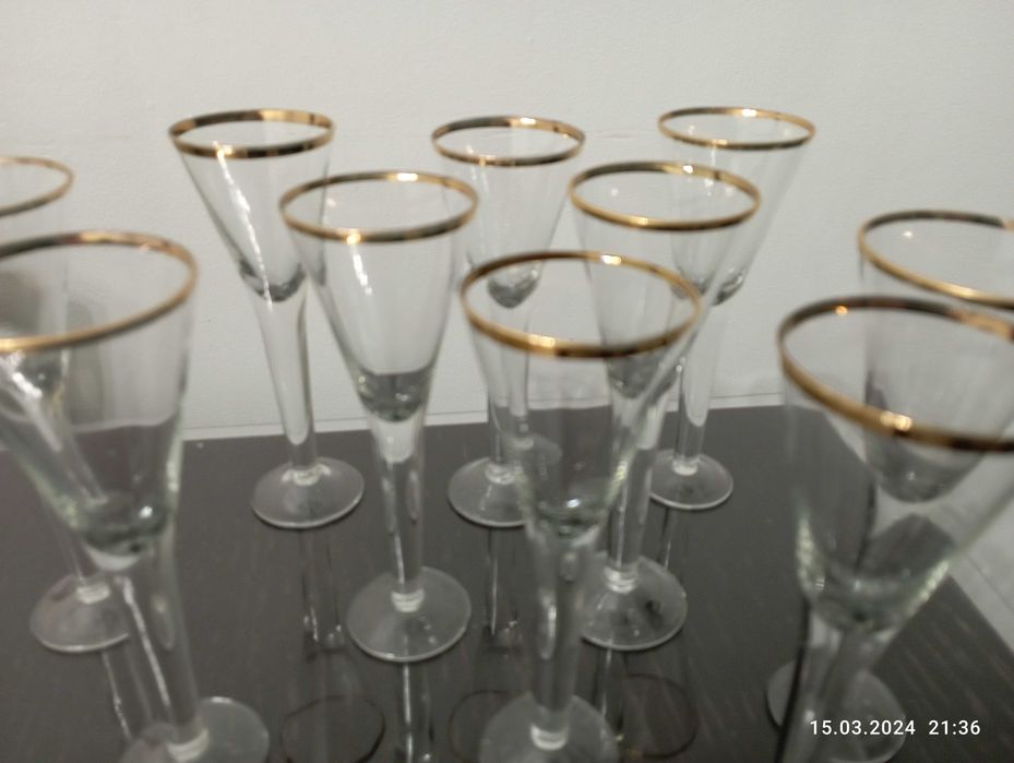 Рюмки под водочку, коньяк.  СССР