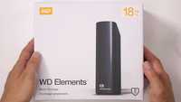 HDD Extern WD Elements Desktop 18TB, 3.5", USB 3.0 Nou sigilat