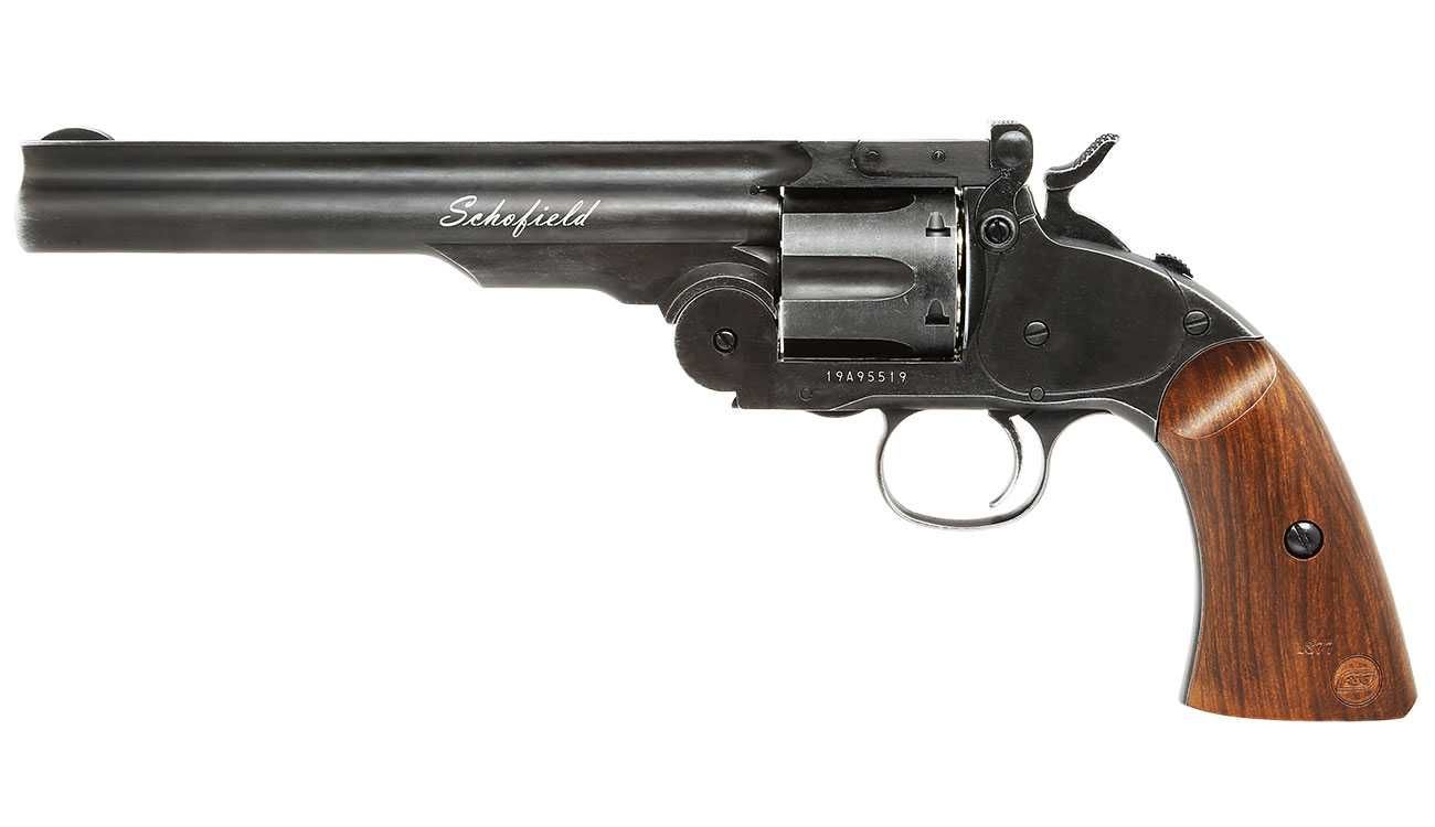 Revolver SCHOFIELD ASG S&W model 3 ANTICHIZAT airsoft 6 inch