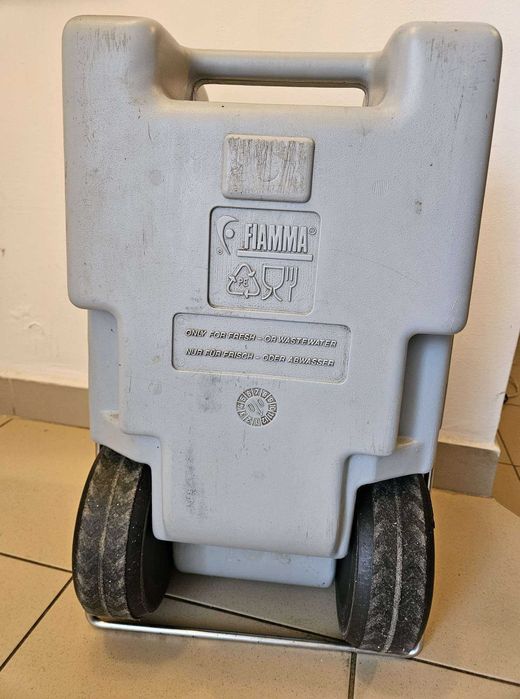 Rezervor Fiamma rulota bidon apa murdara gri 23 litri