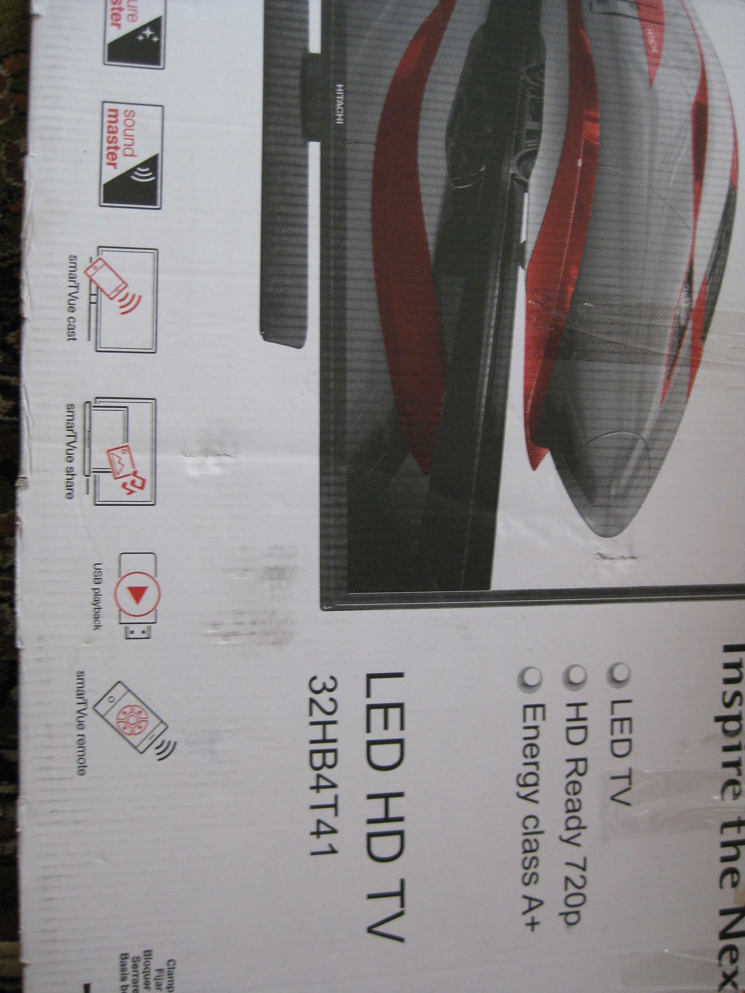 Vand tv led Hitachi smart