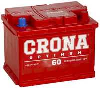 Аккумулятор Crona 6СТ-60Ah -/+