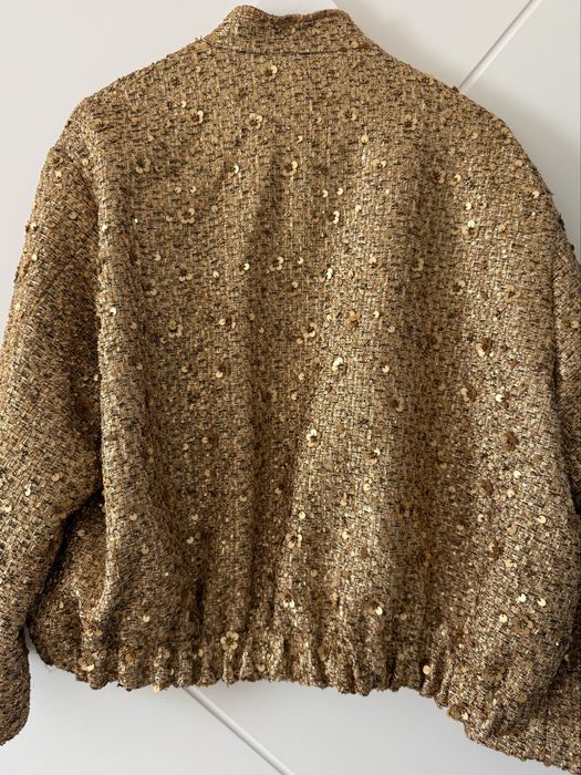 Zara златисто яке S