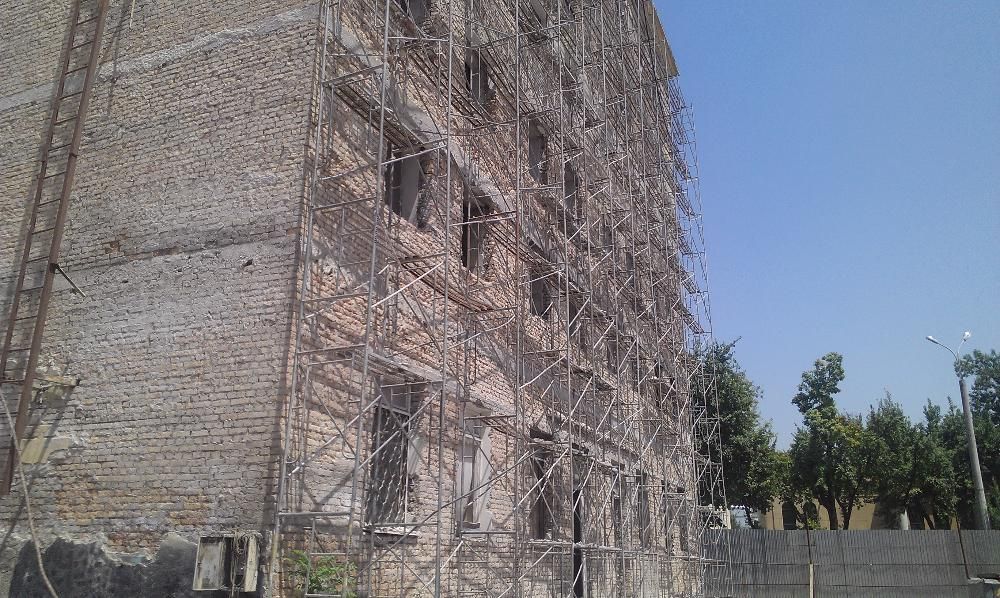 Аренда строительных лесов.