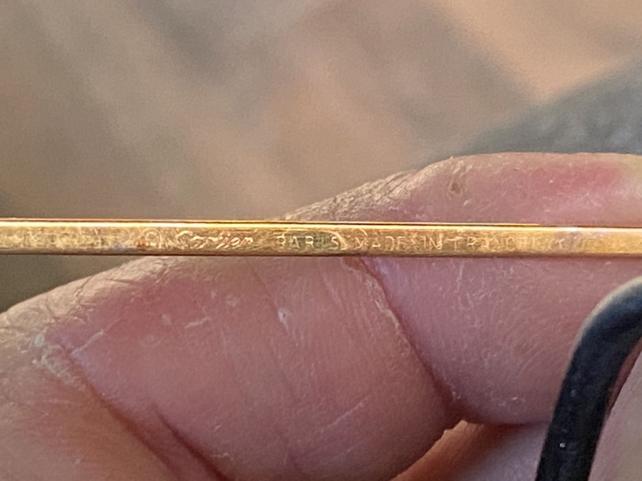 Ochelari vintage Cartier Demilune