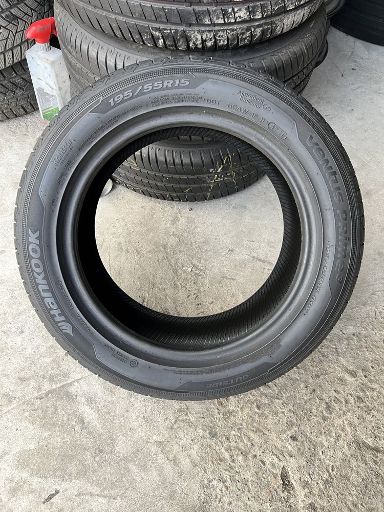 2 anvelope de vara 195/55/15 Hankook!