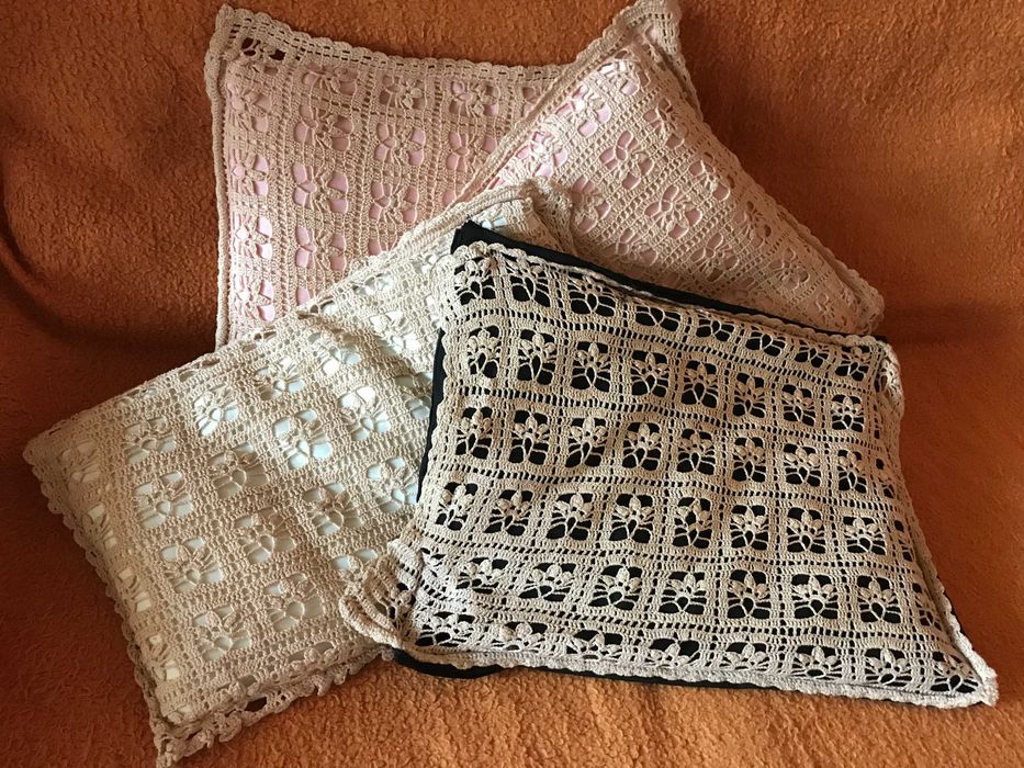 Ретро Възглавници Платове различни десени и материи Завеси Пердета