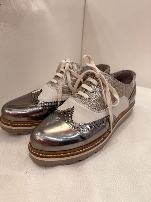 Обувки Trusardi естествена кожа