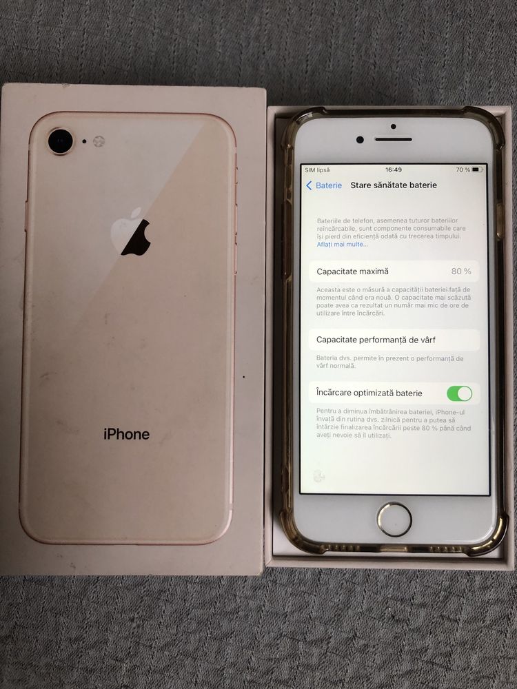 Iphone 8 64 gb liber de retea pret fix!