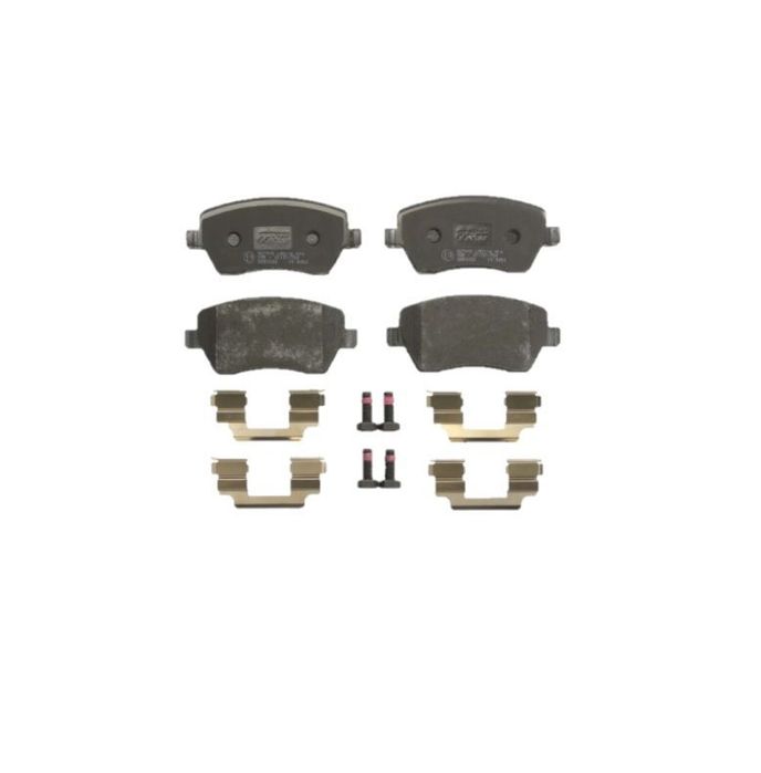 Placute frana Renault Zoe, Modus, Megane, Logan, Kangoo, Clio, Captur, Nissan Note, Micra, Dacia Logan, Lodgy, Duster, Dokker, TRW