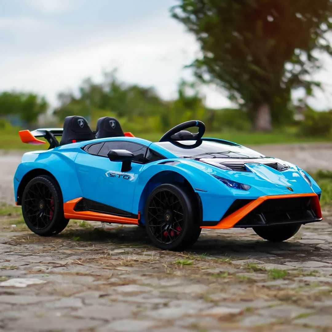 Лицензирана Акумулаторна Кола Lamborghini Huracan STO,Drift, 500W,24V