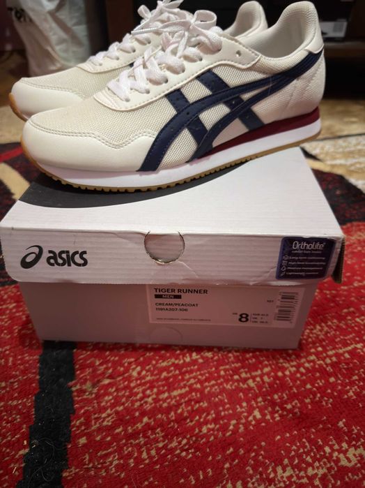 Asics Tiger Runner alb indigo vintage