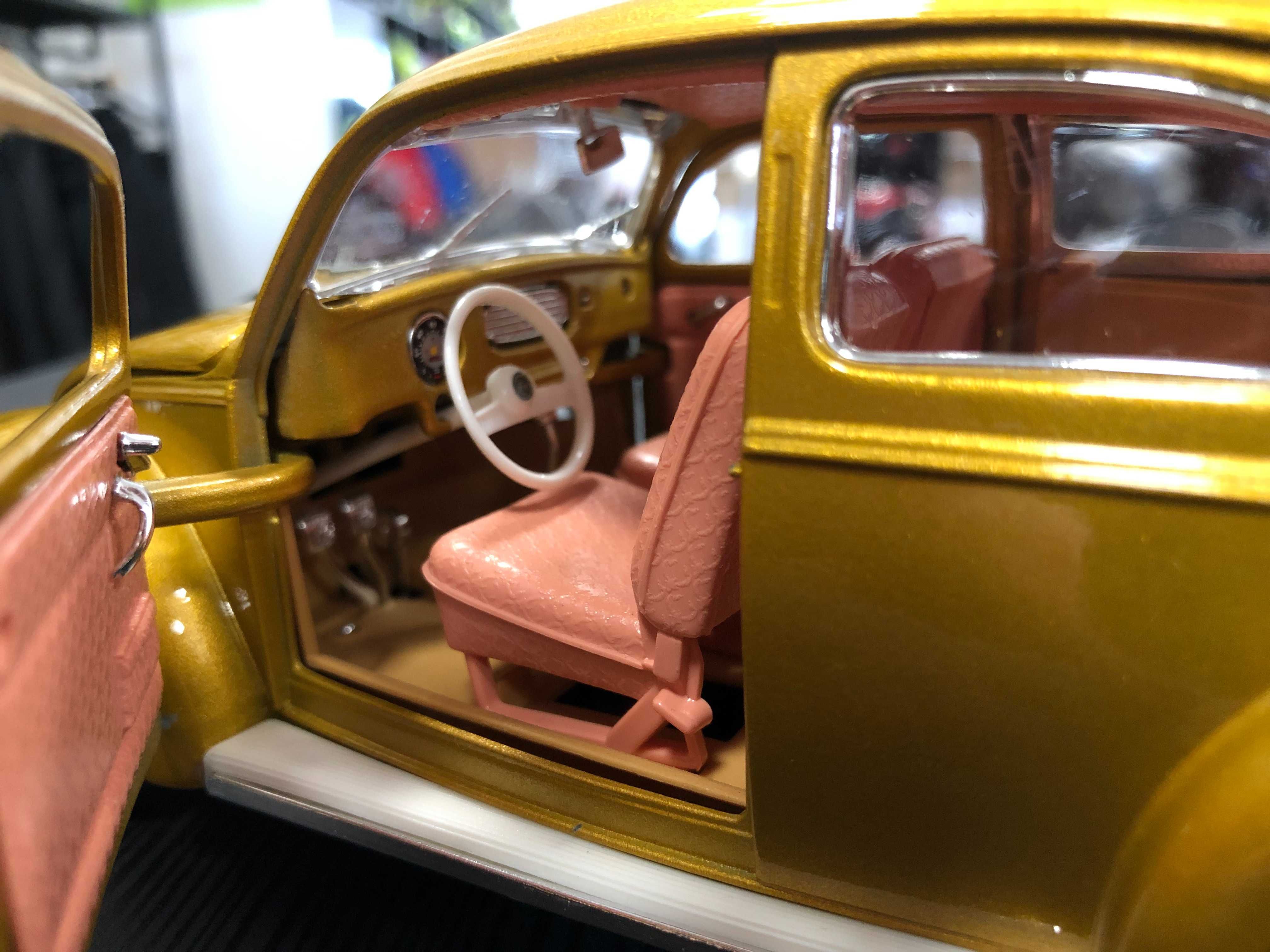 Метална колекционерска количка BBURAGO VW KAFER/BEATLE 1955 1:18 NEW