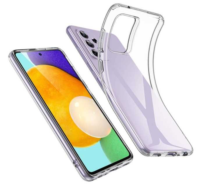 Прозрачен силиконов калъф за Samsung Galaxy A54/A34/A14/4G/5G