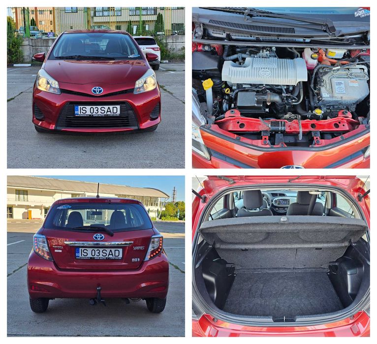 Toyota Yaris 2013 1.5 Hybrid 100 CP euro 5 automata / RATE fara avans