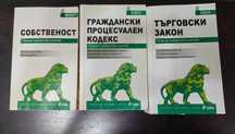 Граждански процесуален кодекс, Закон за собствеността, Търговски закон