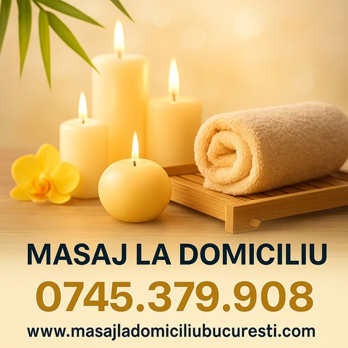 Maseur autorizat realizez mai multe tipuri de masaj la domiciliul tău
