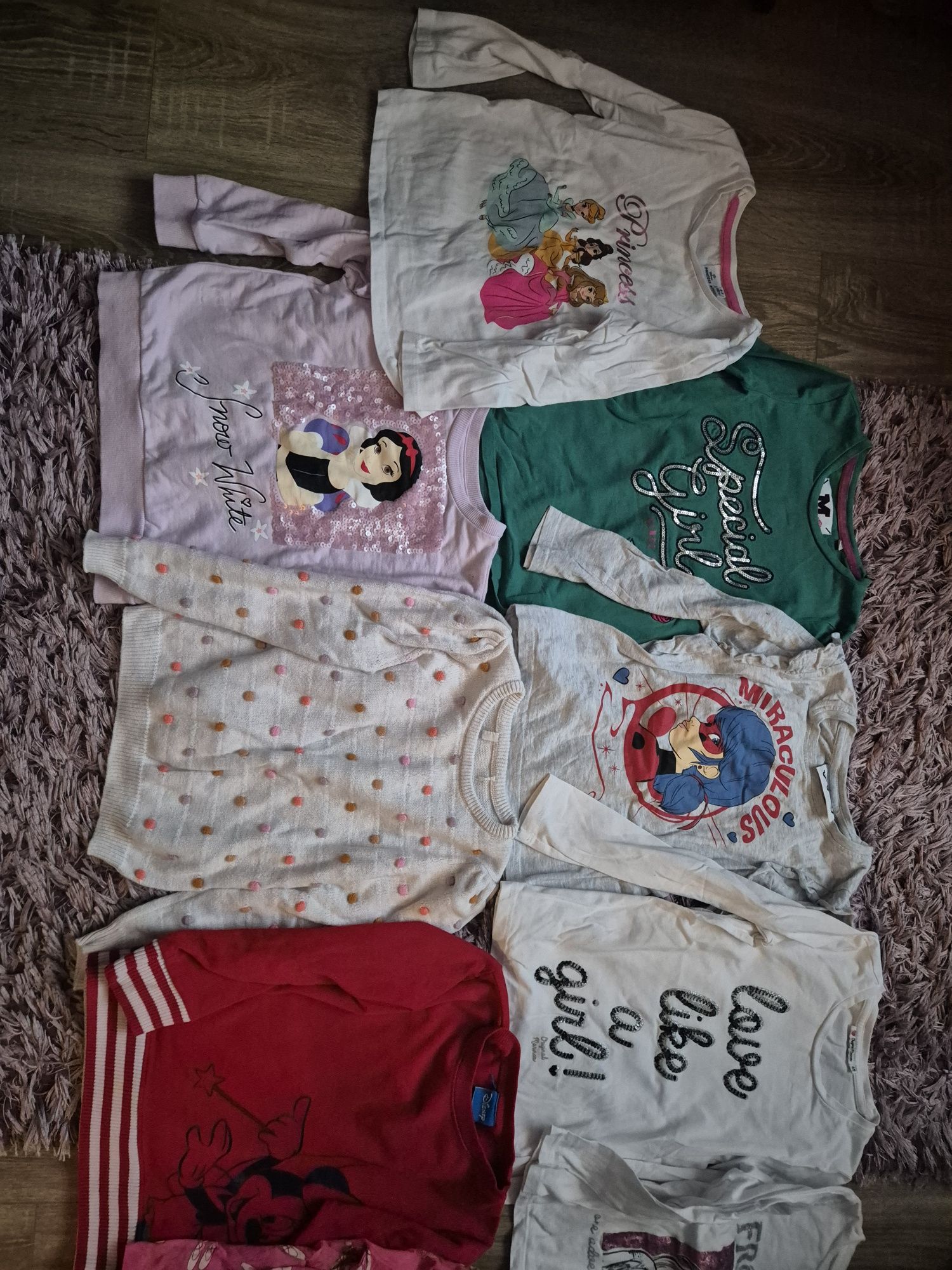 Lot bluze fetite stare f buna 110 4-5ani