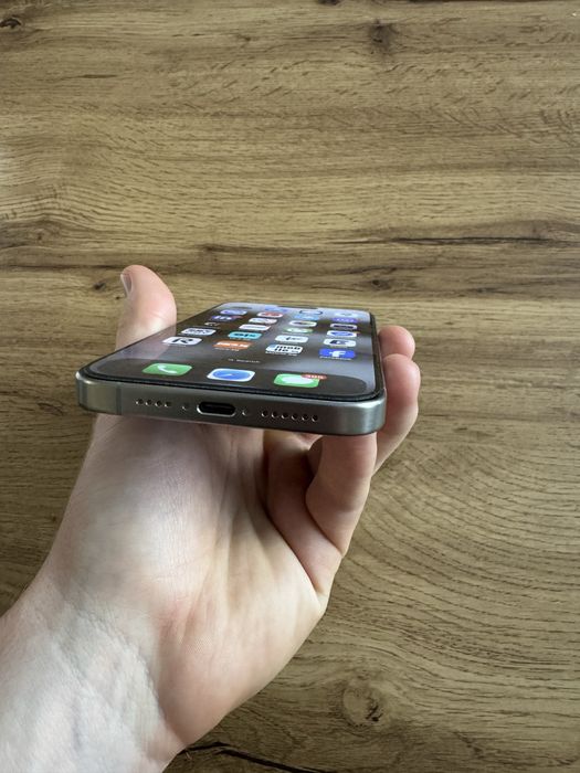 Iphone 15 Pro Max Natural Titanium 256GB ГАРАНЦИОНЕН
