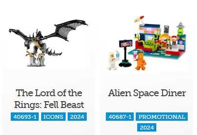 ЛЕГО Сетове / LEGO Sets