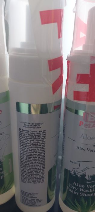 Șampon uscat cu Aloe Vera spumă 200ml