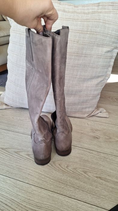 Ботуши естествена кожа Timberland 37 и 38 номер .