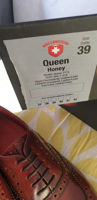 Pantofi dama Wellenseyn.interor ,exterior piele.