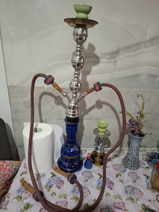 Set narghilea sisha 120 cm și narghilea 30 cm