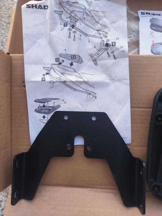 Suport complet top case SH 37 Shad SUZUKI GSX-S 750