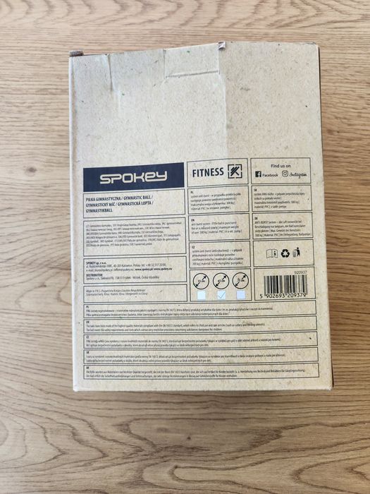 Minge fitness cu pompa Spokey